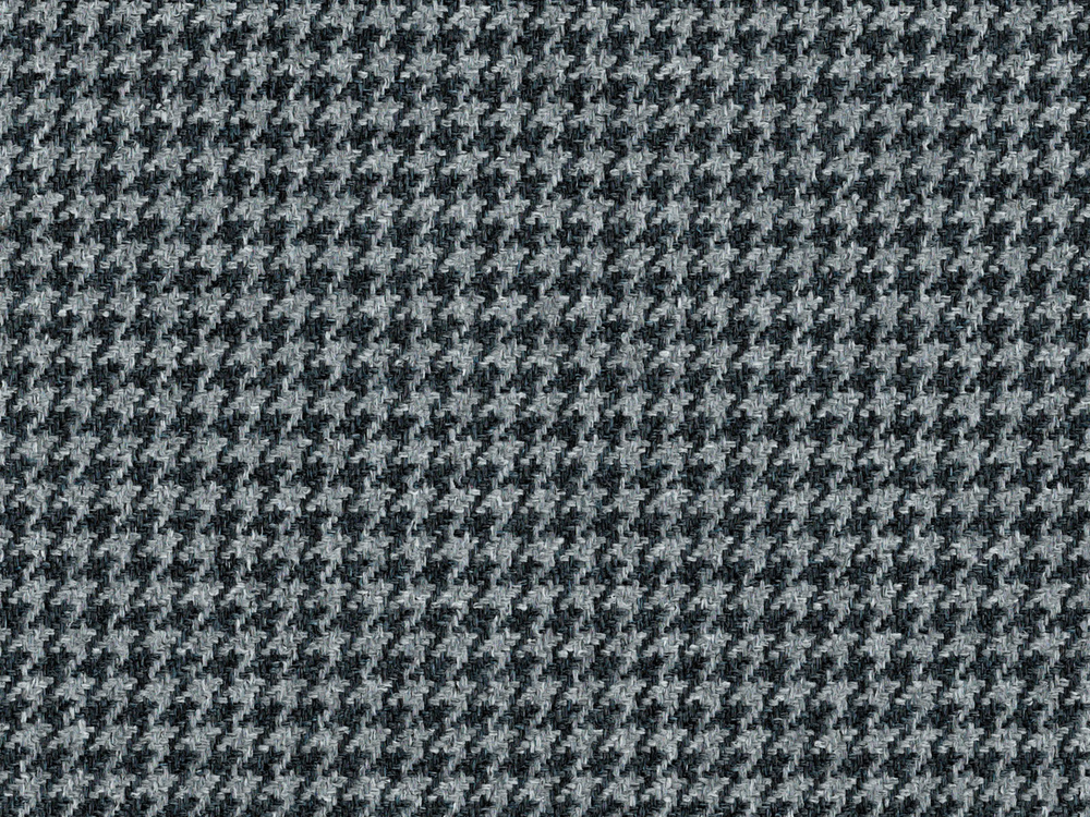 Charcoal and Gunmetal Machine Washable Dogtooth Severe Use Upholstery Fabric Arpeggio 4236 Modelli Fabrics