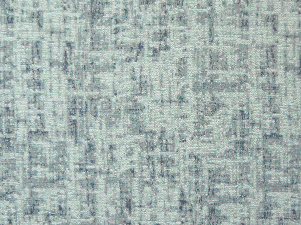 Midnight Blue Silver Colour Two Tone Distressed Look Plain Chenille Fire Retardant General Use Upholstery Fabric Misto 3965 Modelli Fabrics