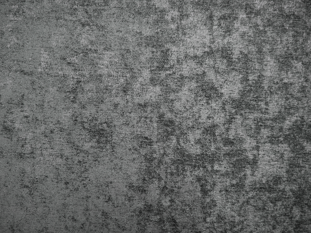 Charcoal Colour Machine Washable Heavy Crush High Sheen Antiqued Look Severe Use Fire Retardant Chenille Upholstery Fabric Opera 3144 Modelli Fabrics