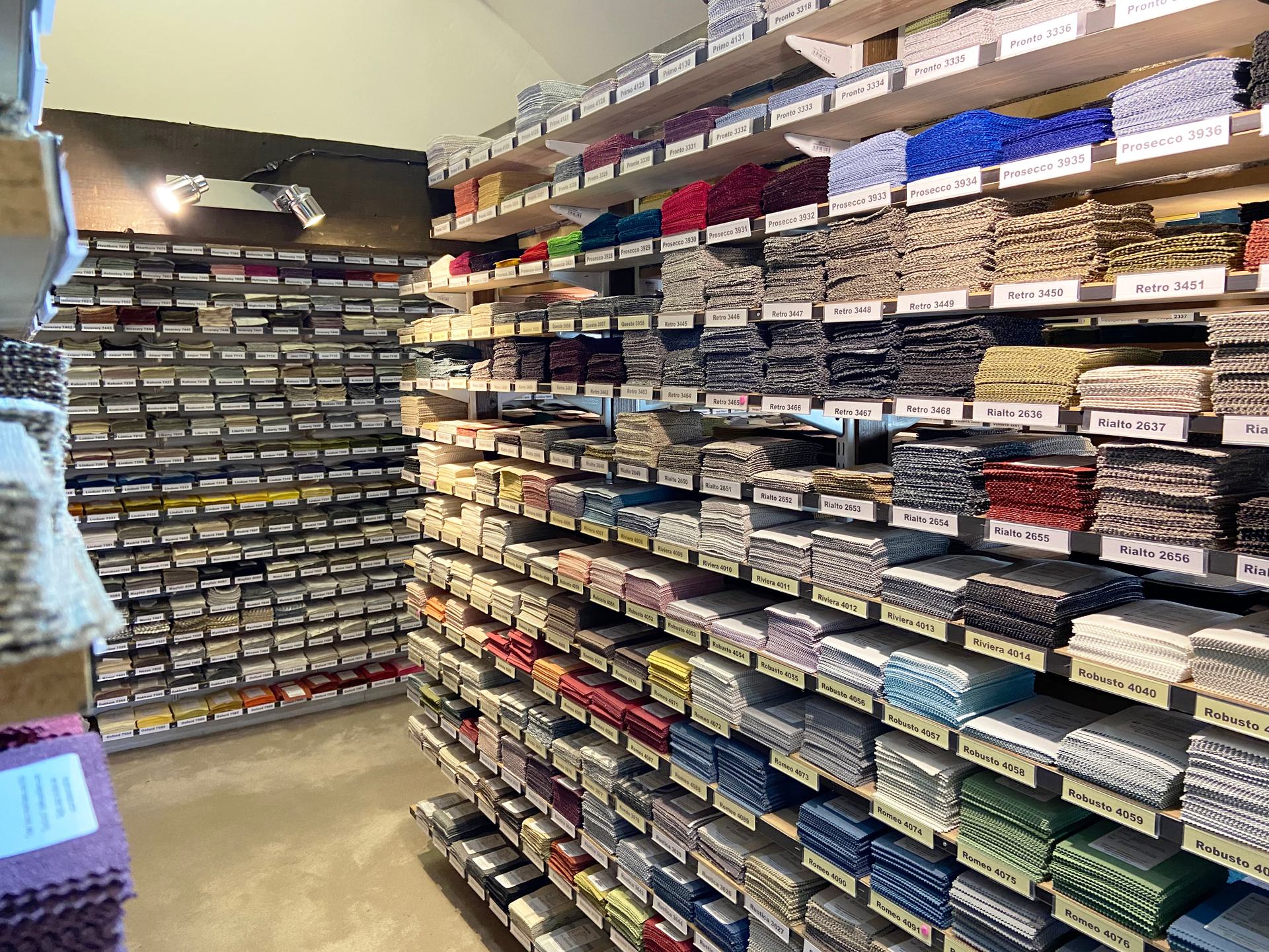 Samples Upholstery material
